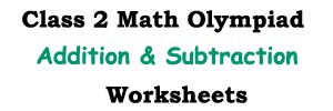Olympiad Addition - Subtraction worksheets